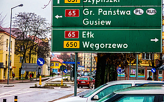 Karambol na polsko-rosyjskim przejściu granicznym w Gołdapi